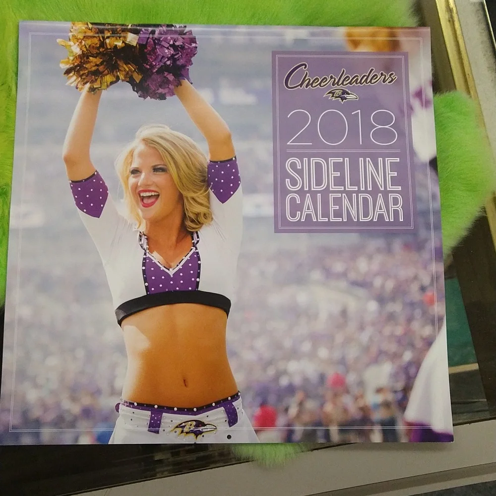 Baltimore Ravens Cheerleader 2018 Calendar